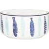 Signature Housewares Coastal Fish Non-Skid Ceramic Cat Bowl -Cat Supply Store 103442 MAIN. AC SS1800 V1544211505