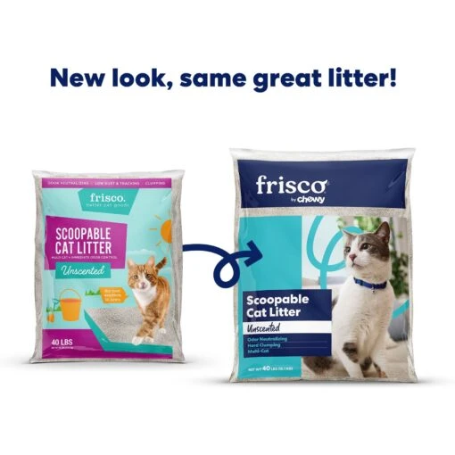 Frisco Multi-Cat Unscented Clumping Clay Cat Litter -Cat Supply Store 103790 PT1. AC SS1800 V1657654927