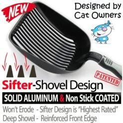 IPrimio Sifter With Non-Stick Litter Scooper -Cat Supply Store 107172 PT1. AC SS1800 V1518103355