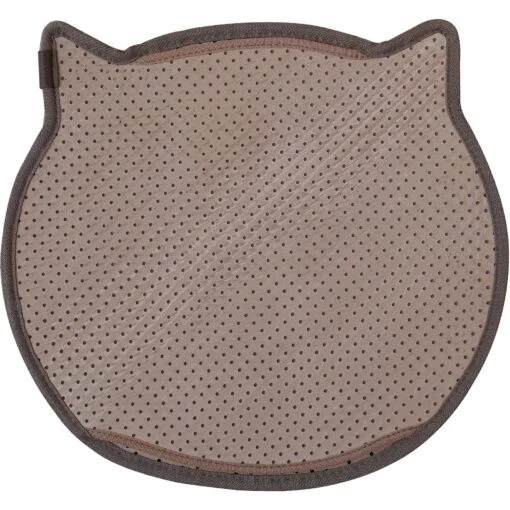 Moonshuttle Headshaped Blackhole Litter Mat -Cat Supply Store 109514 PT2. AC SS1800 V1484838554