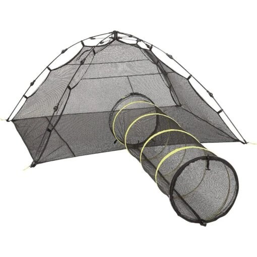 Outback Jack Kitty Compound Cat Playpen Tent & Tunnel -Cat Supply Store 111178 PT1. AC SS1800 V1569621124