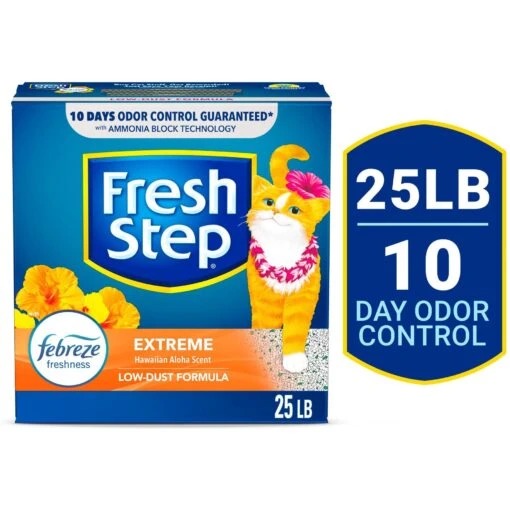 Fresh Step Hawaiian Aloha Scented Clumping Clay Cat Litter -Cat Supply Store 111378 MAIN. AC SS1800 V1694454541