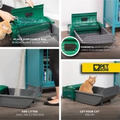 Pet Zone Smart Scoop Automatic Self-Cleaning Cat Litter Box -Cat Supply Store 115602 PT4. AC SS1800 V1639006660