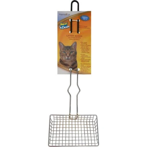 Imperial Cat Long Handled Heavy Duty Cat Litter Scoop -Cat Supply Store 125901 MAIN. AC SS1800 V1670615268