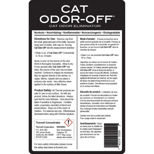 Thornell Cat Odor-Off Concentrate -Cat Supply Store 127950 PT1. AC SS1800 V1497648345