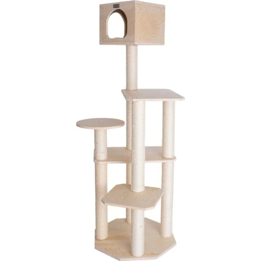 Armarkat 69-in Wooden Cat Tree & Condo -Cat Supply Store 130335 PT1. AC SS1800 V1615907858