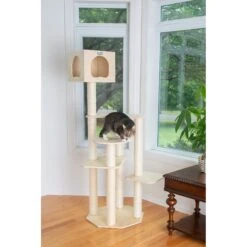 Armarkat 69-in Wooden Cat Tree & Condo -Cat Supply Store 130335 PT4. AC SS1800 V1615915334