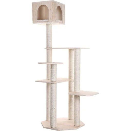 Armarkat 69-in Wooden Cat Tree & Condo -Cat Supply Store 130335 PT7. AC SS1800 V1615915294