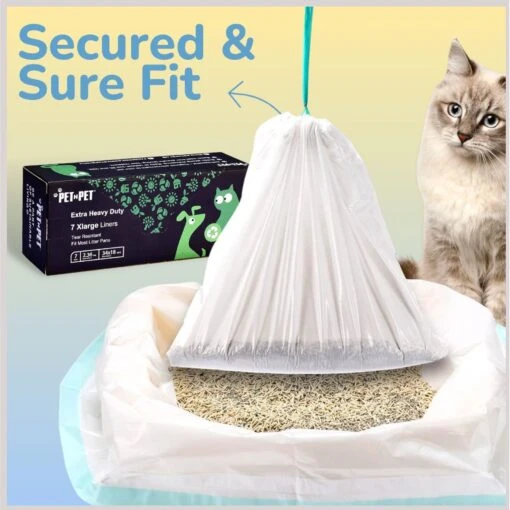 PET N PET Cat Litter Box Liners -Cat Supply Store 131570 PT2. AC SS1800 V1695837056