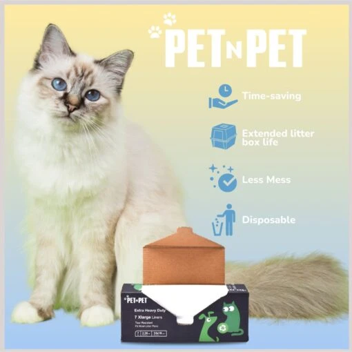 PET N PET Cat Litter Box Liners -Cat Supply Store 131570 PT5. AC SS1800 V1695932478