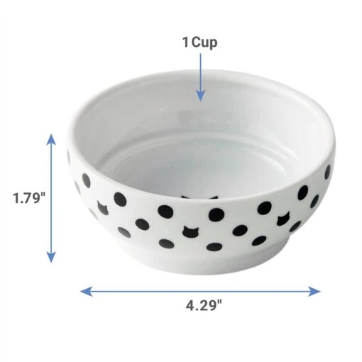 Necoichi Non-Skid Ceramic Cat Food Bowl -Cat Supply Store 137005 PT1. AC SS1800 V1599585976