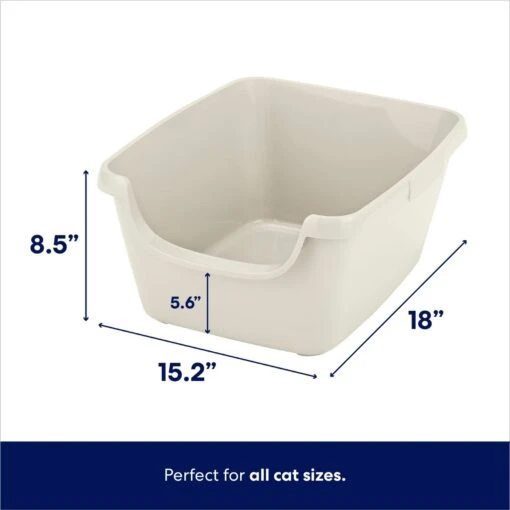 Frisco High Sided Cat Litter Box, Medium -Cat Supply Store 141369 PT1. AC SS1800 V1675279582