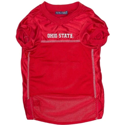 Pets First NCAA Dog & Cat Jersey, Ohio State Buckeyes -Cat Supply Store 142138 PT2. AC SS1800 V1538429049