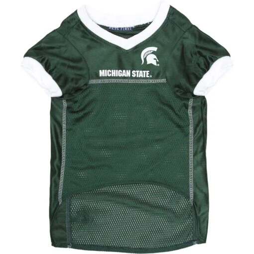 Pets First NCAA Dog & Cat Jersey, Michigan State Spartans -Cat Supply Store 142181 PT2. AC SS1800 V1538429312