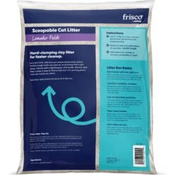 Frisco Lavender Fields Scented Clumping Clay Cat Litter, 40-lb Bag -Cat Supply Store 142651 PT2. AC SS1800 V1657655544