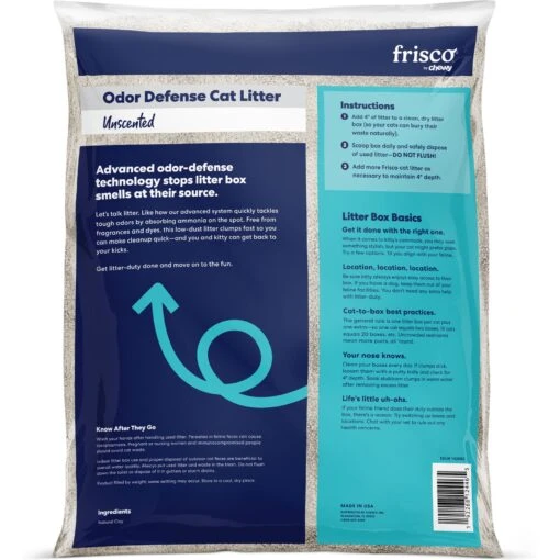 Frisco Unscented Clumping Clay Cat Litter, 35-lb Bag -Cat Supply Store 142885 PT2. AC SS1800 V1657655543