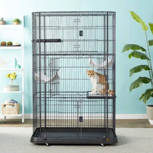 Prevue Pet Products Premium Cat Cage Playpen -Cat Supply Store 143766 MAIN. AC SS1800 V1569621419