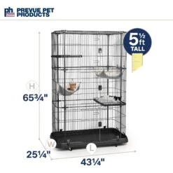 Prevue Pet Products Premium Cat Cage Playpen -Cat Supply Store 143766 PT6. AC SS1800 V1678976391