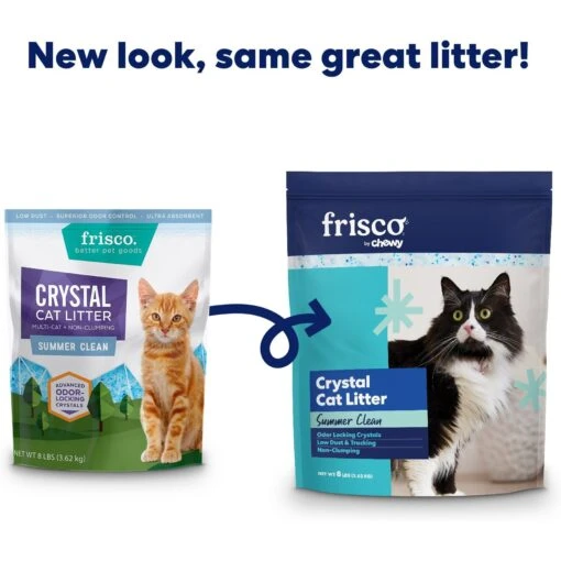 Frisco Summer Clean Scented Non-Clumping Crystal Cat Litter -Cat Supply Store 144146 PT1. AC SS1800 V1657655546