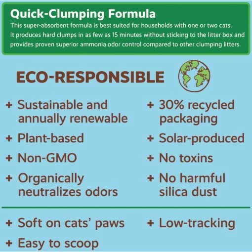 Naturally Fresh Unscented Clumping Walnut Cat Litter -Cat Supply Store 144718 PT4. AC SS1800 V1599021365