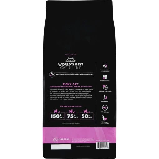 World's Best Picky Cat Unscented Clumping Corn Cat Litter -Cat Supply Store 150731 PT1. AC SS1800 V1536610014