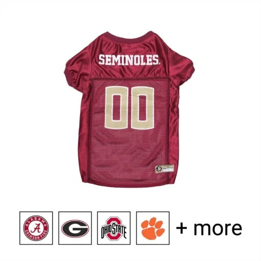 Pets First NCAA Dog & Cat Jersey, Florida State -Cat Supply Store 153257 MAIN. AC SS1800 V1541438546