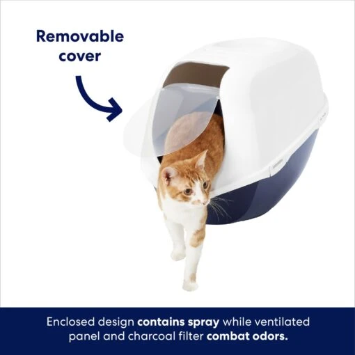 Frisco Hooded Cat Litter Box -Cat Supply Store 153376 PT2. AC SS1800 V1675279932