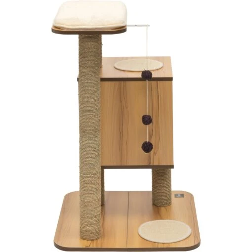 Vesper Base 32-in Modern Cat Tree & Condo -Cat Supply Store 154196 PT1. AC SS1800 V1628002590