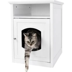 Frisco Decorative Side Table Cat Litter Box Cover -Cat Supply Store 156786 PT2. AC SS1800 V1569621552