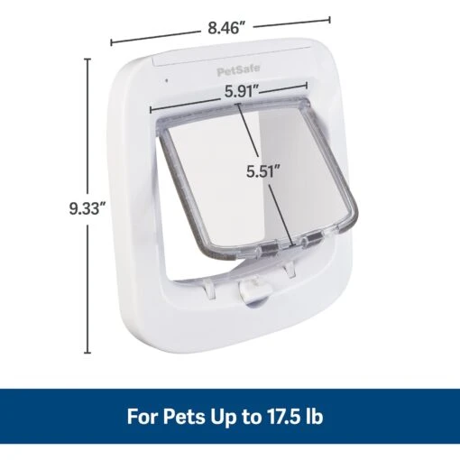 PetSafe 4-Way Locking Microchip Entry Cat Door -Cat Supply Store 159086 PT5. AC SS1800 V1626450439