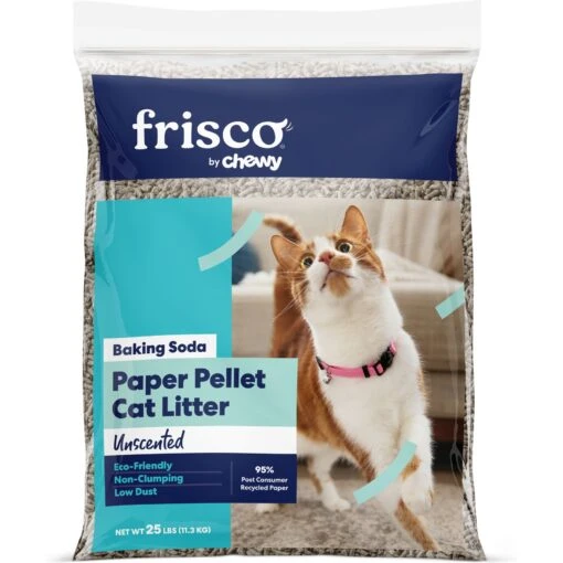 Frisco Unscented Non-Clumping Recycled Paper Cat Litter -Cat Supply Store 161380 MAIN. AC SS1800 V1657656016