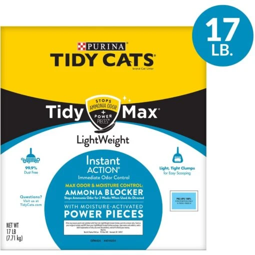 Tidy Max Lightweight Instant Action Scented Clumping Clay Cat Litter -Cat Supply Store 162503 PT1. AC SS1800 V1695740180