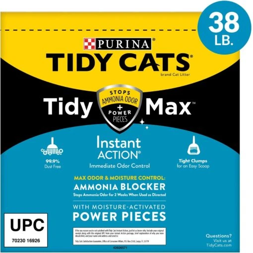 Tidy Max Instant Action Scented Clumping Clay Cat Litter -Cat Supply Store 162504 PT1. AC SS1800 V1700156567