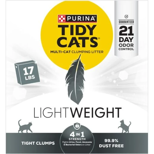 Tidy Cats Lightweight 4-in-1 Scented Clumping Clay Cat Litter -Cat Supply Store 162806 MAIN. AC SS1800 V1695736062