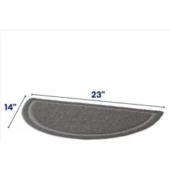 Frisco Half Moon Cat Litter Mat -Cat Supply Store 166302 PT1. AC SS1800 V1675279637