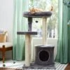 Frisco 42-in Heavy Duty Faux Fur Cat Tree & Condo -Cat Supply Store 169398 MAIN. AC SS1800 V1680036190