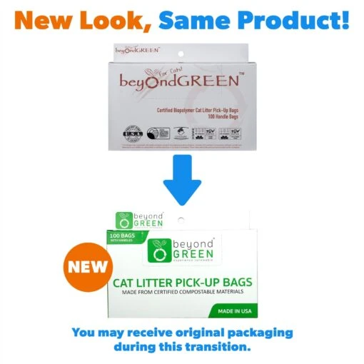 BeyondGREEN Plant-Based Cat Litter Waste Bags -Cat Supply Store 172572 PT1. AC SS1800 V1702568121