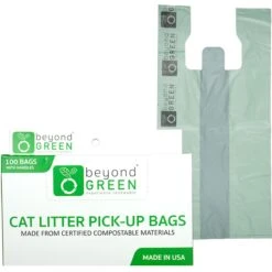 BeyondGREEN Plant-Based Cat Litter Waste Bags -Cat Supply Store 172572 PT3. AC SS1800 V1702062099