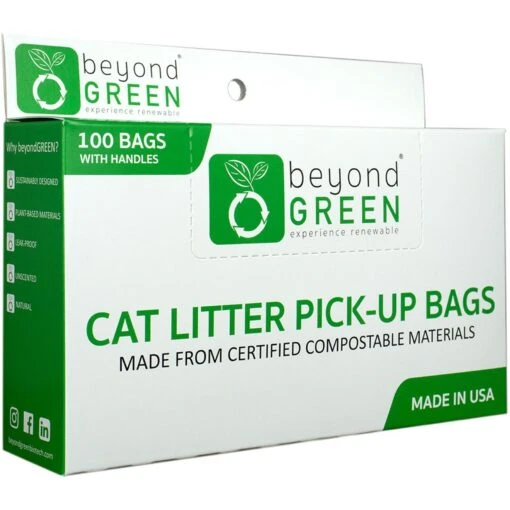 BeyondGREEN Plant-Based Cat Litter Waste Bags -Cat Supply Store 172572 PT4. AC SS1800 V1702062092