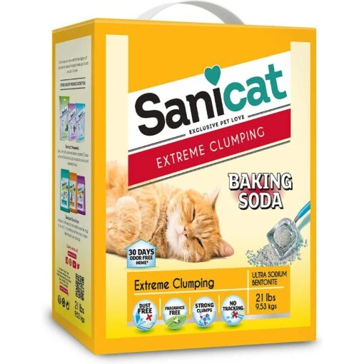 Sanicat Extreme Unscented Clumping Clay Cat Litter -Cat Supply Store 173866 MAIN. AC SS1800 V1590501057