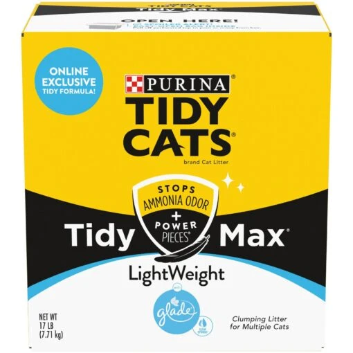 Tidy Max Lightweight Glade Clear Springs Scented Lightweight Clay Cat Litter -Cat Supply Store 175483 MAIN. AC SS1800 V1695677449