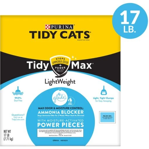 Tidy Max Lightweight Glade Clear Springs Scented Lightweight Clay Cat Litter -Cat Supply Store 175483 PT1. AC SS1800 V1695743590