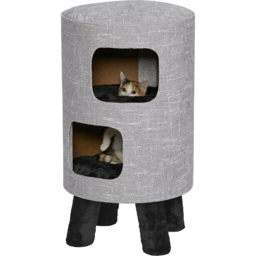 MidWest 2-Story Modern Feline Nuvo Stella Cat Condo -Cat Supply Store 176501 PT1. AC SS1800 V1559591528