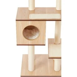 Frisco 47.5-in Modern Cat Tree & Condo -Cat Supply Store 177904 PT2. AC SS1800 V1584452278