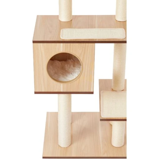 Frisco 47.5-in Modern Cat Tree & Condo -Cat Supply Store 177904 PT2. AC SS1800 V1584452278