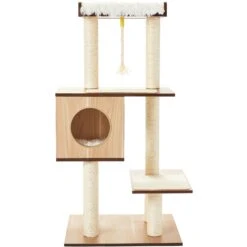 Frisco 47.5-in Modern Cat Tree & Condo -Cat Supply Store 177904 PT3. AC SS1800 V1584452582