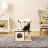 Frisco 28.5-in Modern Cat Tree & Condo -Cat Supply Store 177907 MAIN. AC SS1800 V1584451194