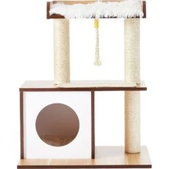 Frisco 28.5-in Modern Cat Tree & Condo -Cat Supply Store 177907 PT3. AC SS1800 V1584452593