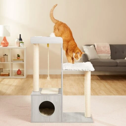 Frisco Modern Cat Tree & Condo -Cat Supply Store 177914 MAIN. AC SS1800 V1584451021