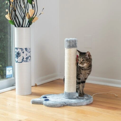 Armarkat 19-in Sisal Cat Scratching Post With Toy -Cat Supply Store 179081 PT4. AC SS1800 V1678228224